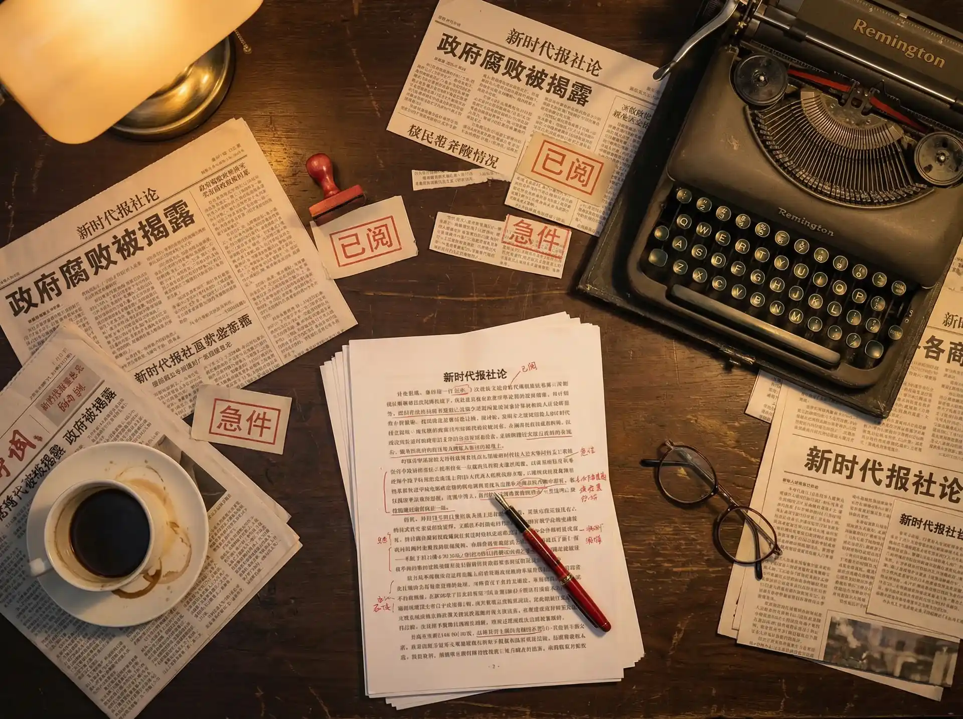 草榴视频最新资讯与原创精选|草榴社区 - 报社编辑部工作场景